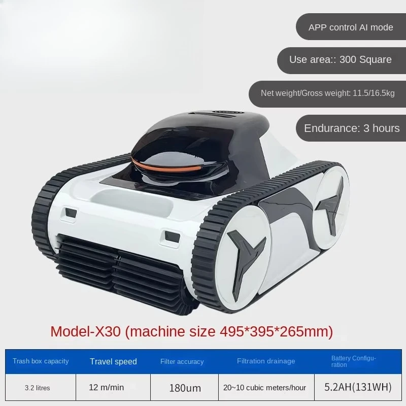 التلقائي روبوت تنظيف حمام السباحة تحت الماء اللاسلكية شفط مياه الصرف الصحي أدوات تنظيف حمام السباحة الملحقات #5