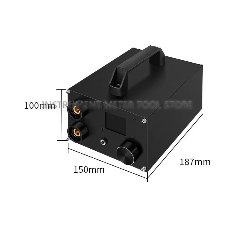 250 Gears Spots Welding Machine Double Capacitors Energy Storage Dual-pulse Welding 0.3mm Nickel Sheet 18650 Battery Spot Welder
