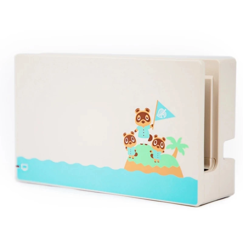 Limited Animal Crossing Housing Case Charging base TV dock Case Cover Replacement shell For Nintend Switch Console Joypad