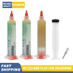 DSUNYK NC-223-ASM 10cc Flux For Soldering BGA PCB Flux No-Clean Solder Paste Smd Soldering Flux DIY Repair Tool