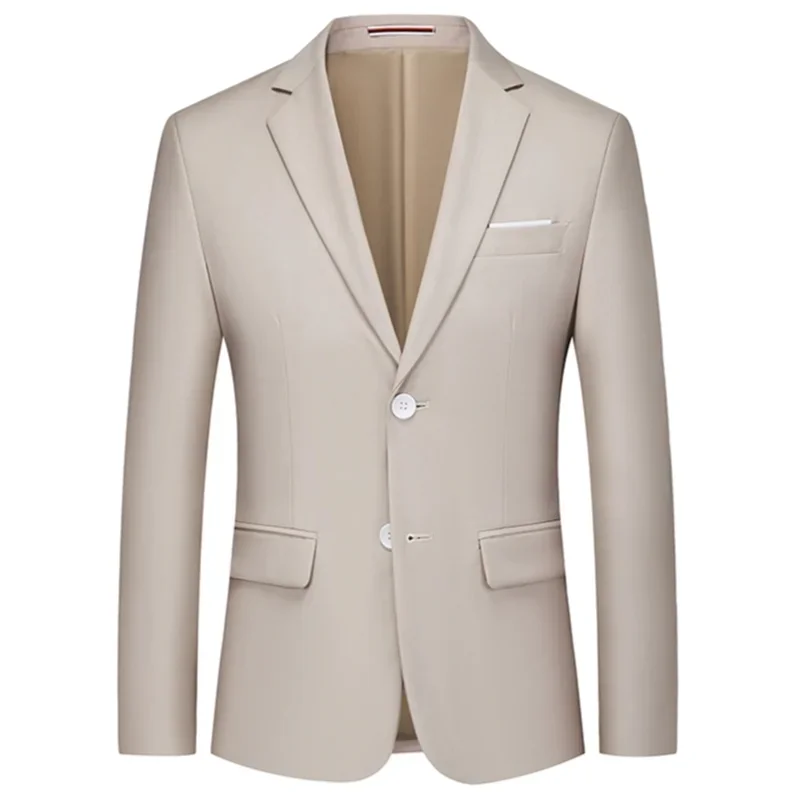 

Высококачественные деловые приталенные пиджаки, 15 цветов, элитные роскошные модные мужские пиджаки для официальной свадьбы, вечеринки, повседневные пиджаки 6XL-M