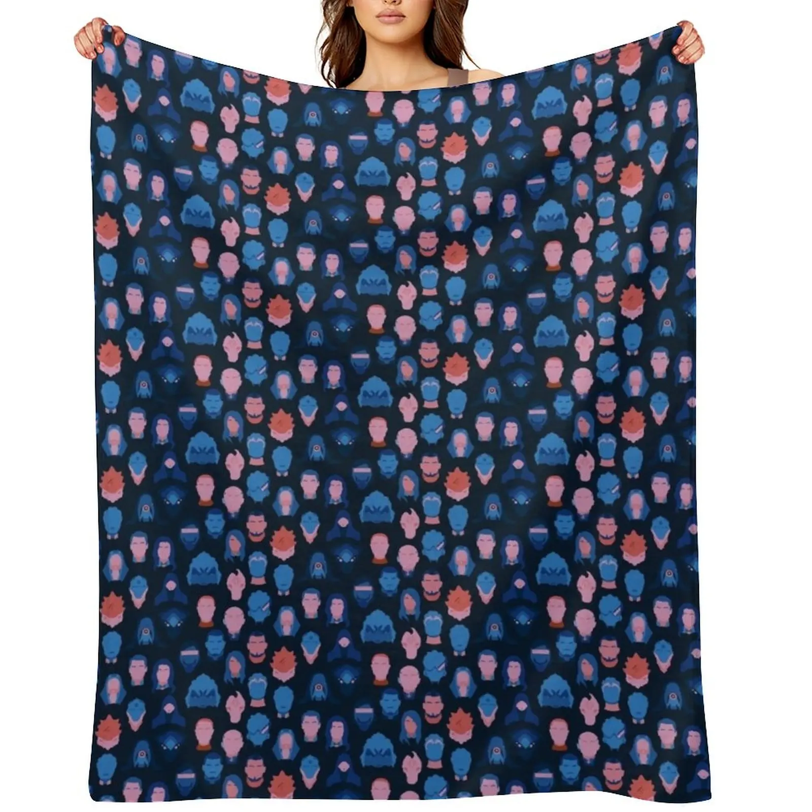 

Vapor Effect Throw Blanket Thins Warm Tourist funny gift Blankets