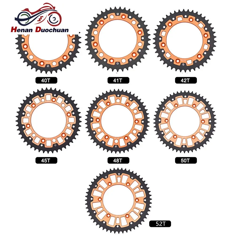 

1pc 520 40T 41T 42T 45T 48T 50T 52T Rear Sprocket Gear Wheel Cam For KT/M SX450 Motocross Racing SX 450 500 SX500 600 LC4 Enduro