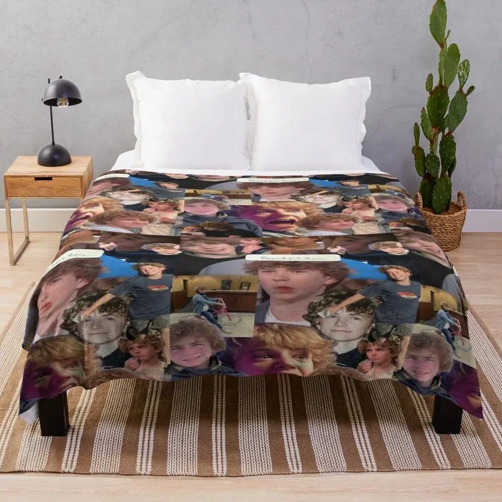 

Percy Jackson walker scobell aesthetic Throw Blanket Soft Plush Plaid sofa bed for winter Flannels Blankets