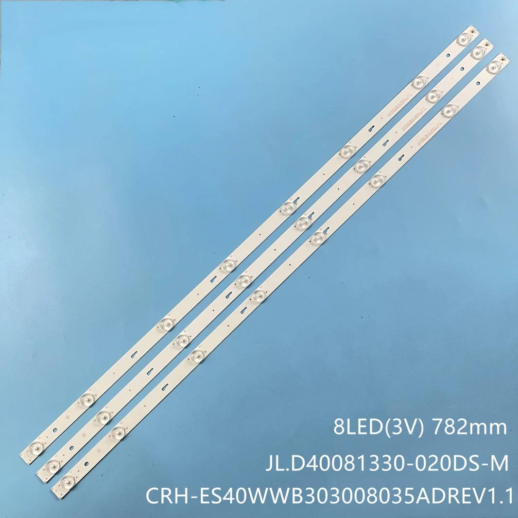 

LED Backlight strip for ECHOM-4640WW002 LVF400SSDE E2 V12 Thomson T40D18SFS-01B T40D16SF-01B TH-40D400C JL.D40081330-020DS-M