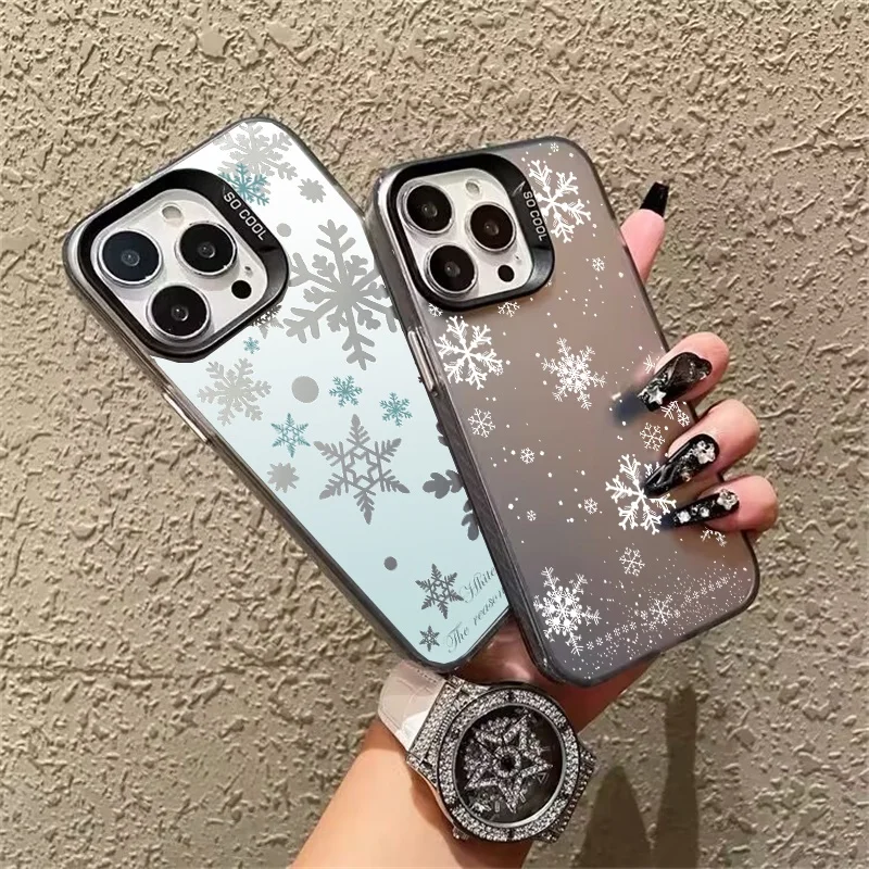 Árvore de natal floco de neve caso para huawei honor magic 5 6 pro 7 lite 90 200 400 pro lite x6b x9b x9a x9 x8a x7b duro imd capa