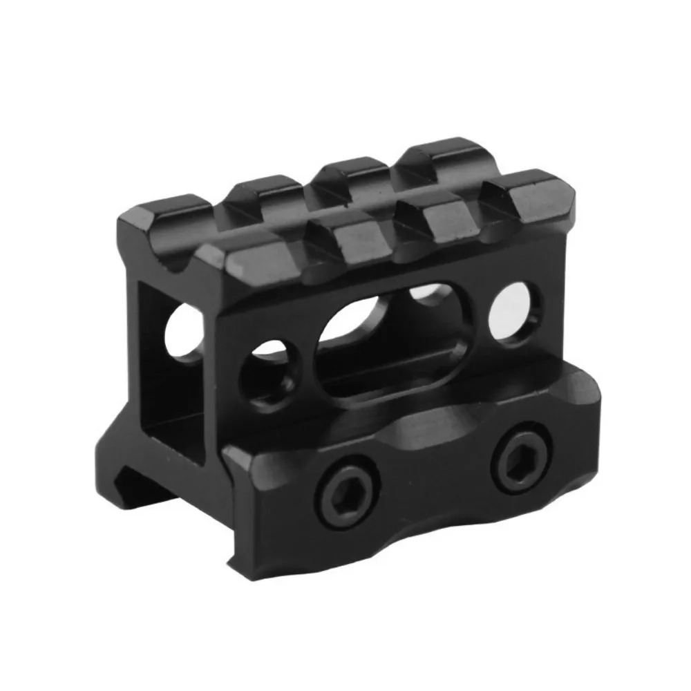 Tactical Red Dot Sight Scope Optics Mount 1 Inch Height Picatinny Mount Aluminum Alloy Scope Riser Base Mount