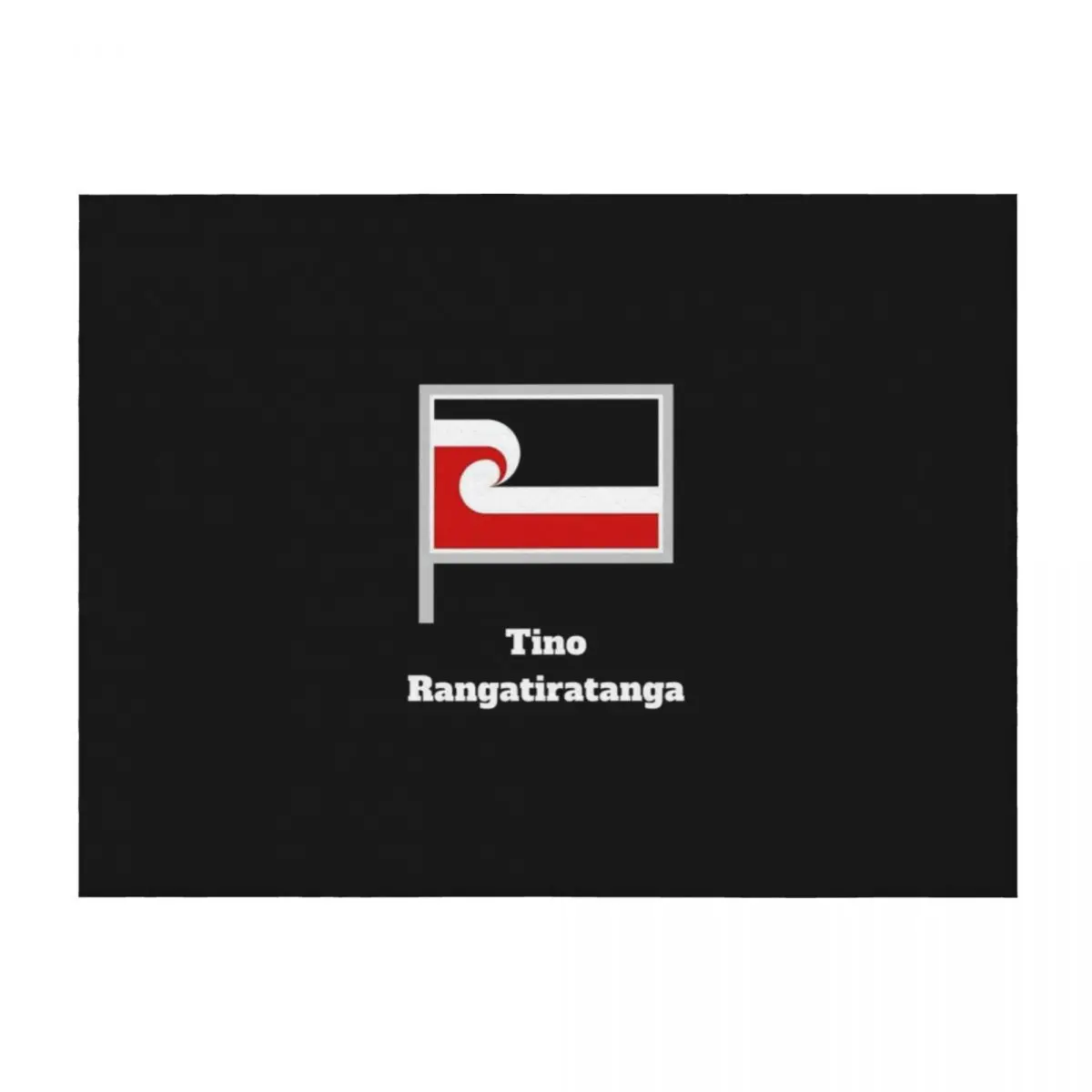 

Tino Rangatiratanga Throw Blanket Cute Picnic Designers Blankets