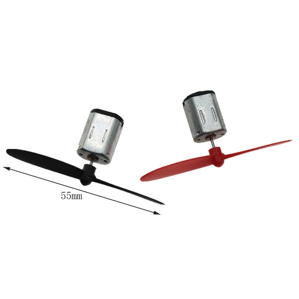 2set 3-3.7V High-speed N20 Motor with Propeller and High-power Motor CW CCW Model Airplane Helicopter Fan DIY Kit