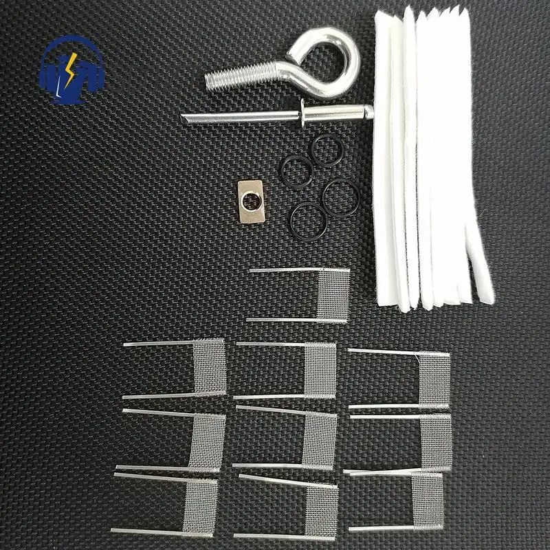 

10pcs/set Mesh Coil for PNP-VM6 NI80 Mesh Coil 0.15Ω Resistance DIY Rebuild Kit Replacement Evaporator Tool Kits