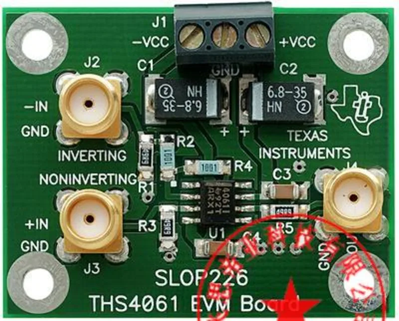 

Stock THS4061EVM THS4061 High speed amplifier evaluation module ti development board