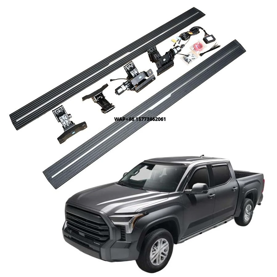 

In Stock Load-Bearing Automatic Electric Power Side Step Running Board for Tundra Crew Cab Pickup Truck 2022+