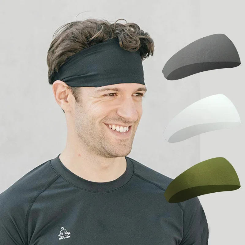 Elastic Sweat Headband for Yoga Basketball Cycling - RR7153