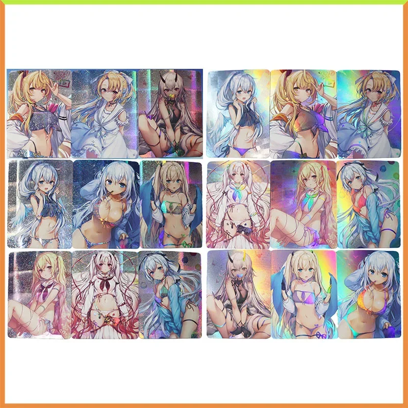 

Коллекционные карточки-игрушки «Аниме Богиня: История» (DIY ACG) — Камисато Аяка, Юки Асуна, Эмилия — для мальчиков, подарок на день рождения