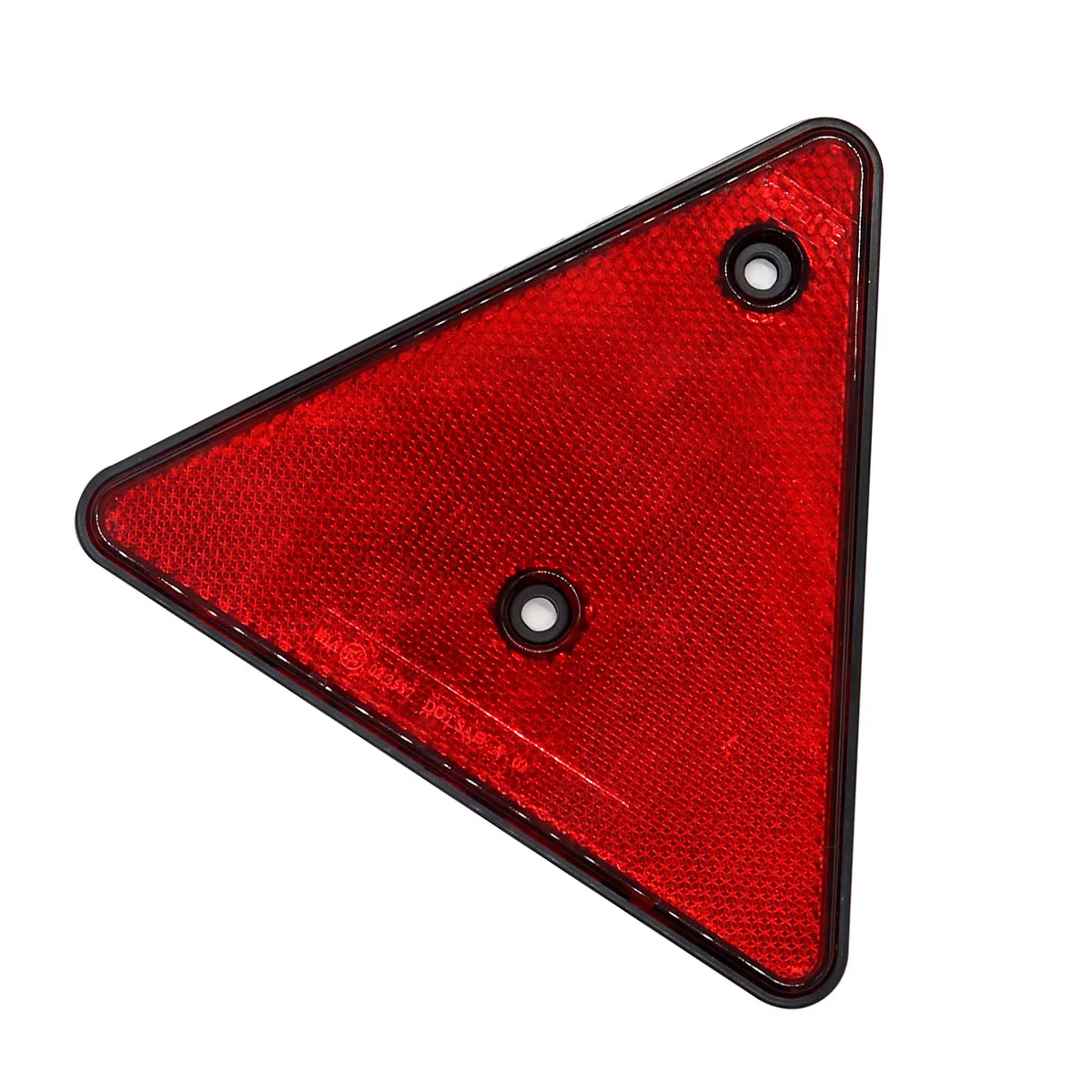 

Red Truck Reflector Board Waterproof Ip67 Safety Warning Sign For Vehicle Trailer Rv Durable Reflective Triangle Plate