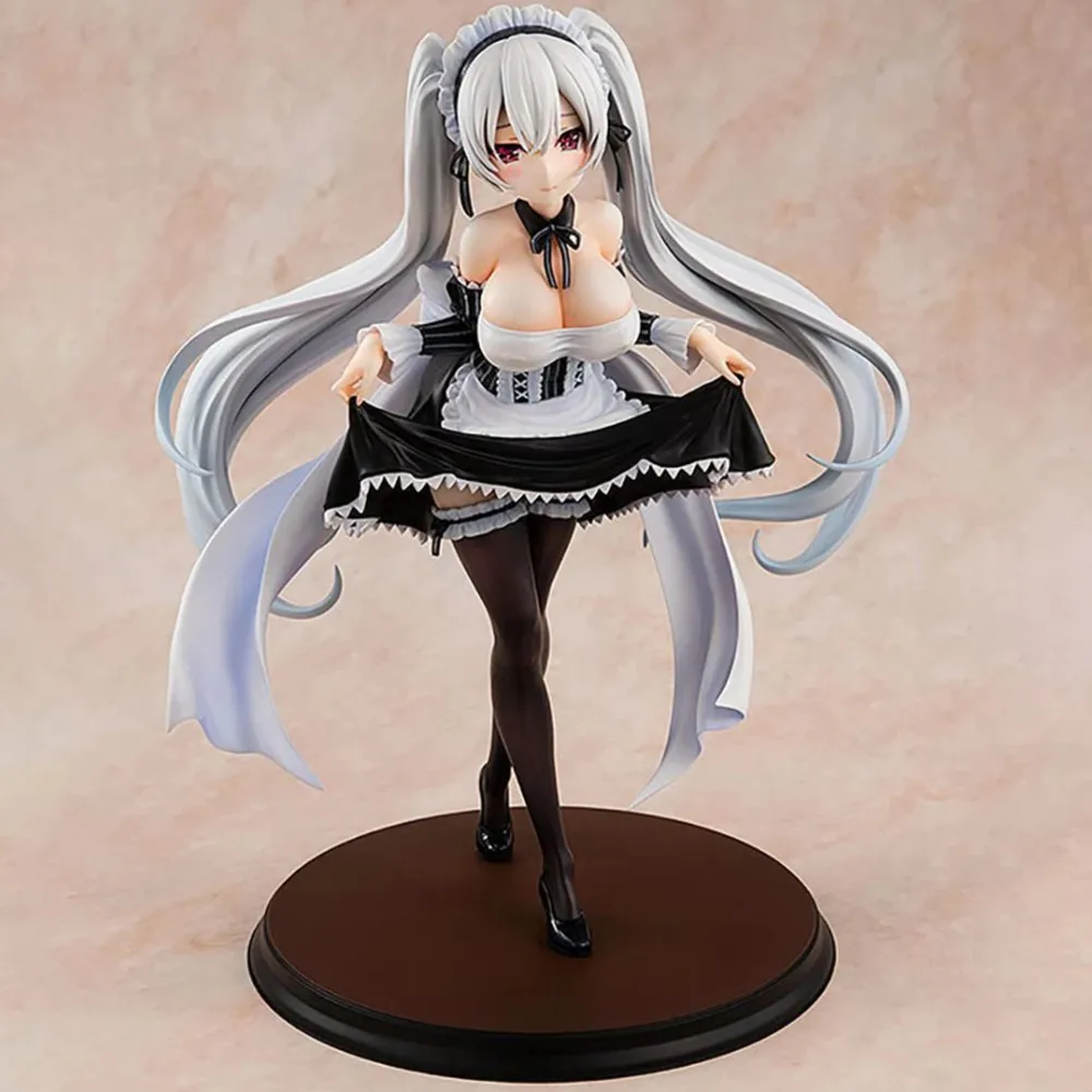 250mm NSFW Minamoto Yui Maid Ver Anime Kawaii Girl PVC Action Figure Adults Collection cute model Toy doll Gifts