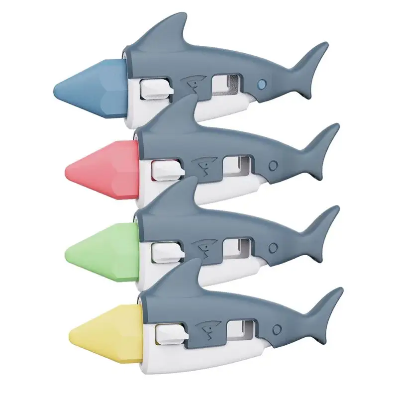 

3D Printed Shark Knives Pen Toy 3D Printing Carrot Knife Stress Relief Toy High Quality Gravity Fidget Knife Children Toy