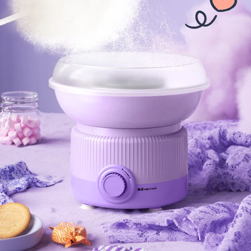 Cotton Candy Machine Children's Household Mini Small Toy Automatic Large Cotton Candy Machine Making Colorful Sugar Licuadora