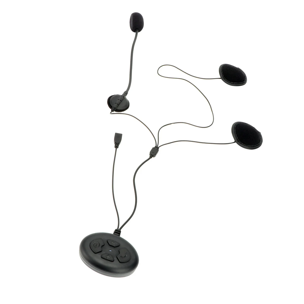 

Motorcycle Headset Built-in Mic Hands-Free Wireless Earphone Rechargeable Waterproof Riding Headset