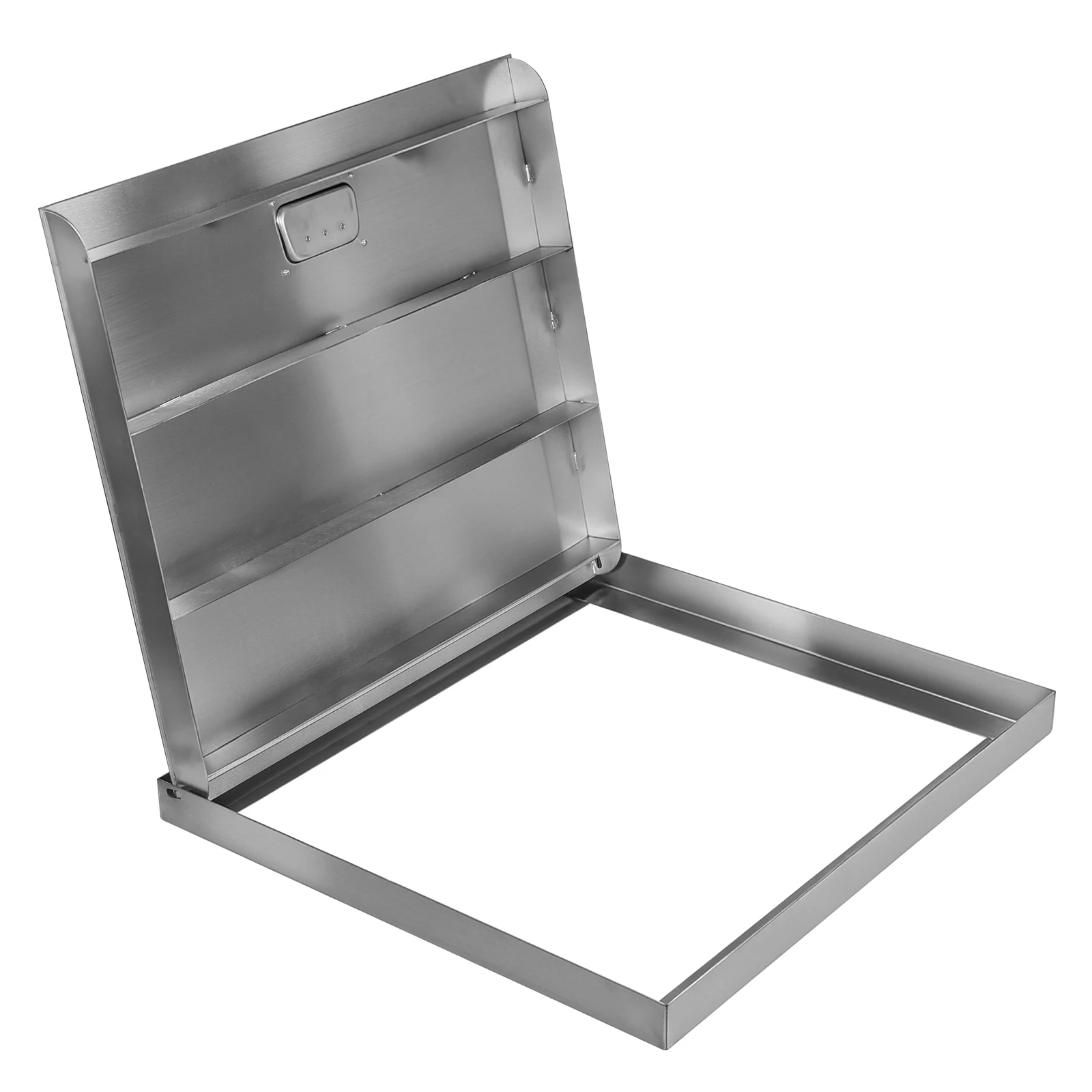 

Ревизионный люк из нержавеющей стали, устойчивый к воздействию атмосферных воздействий, с ручкой и душевым клапаном, для подвалов, погребов, патио, дворов, оконных колодцев