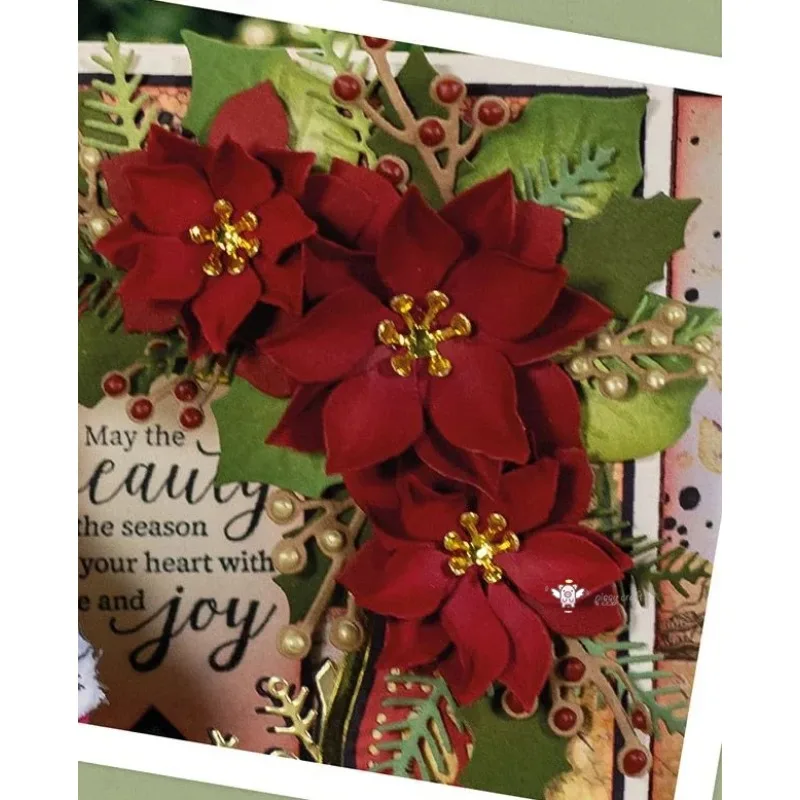 

1 шт., поросенок, ремесло, металлические штампы, режущая форма, рождественский падуб, лист, ягоды, скрапбук, бумага, форма для рукоделия, лезвие, трафареты