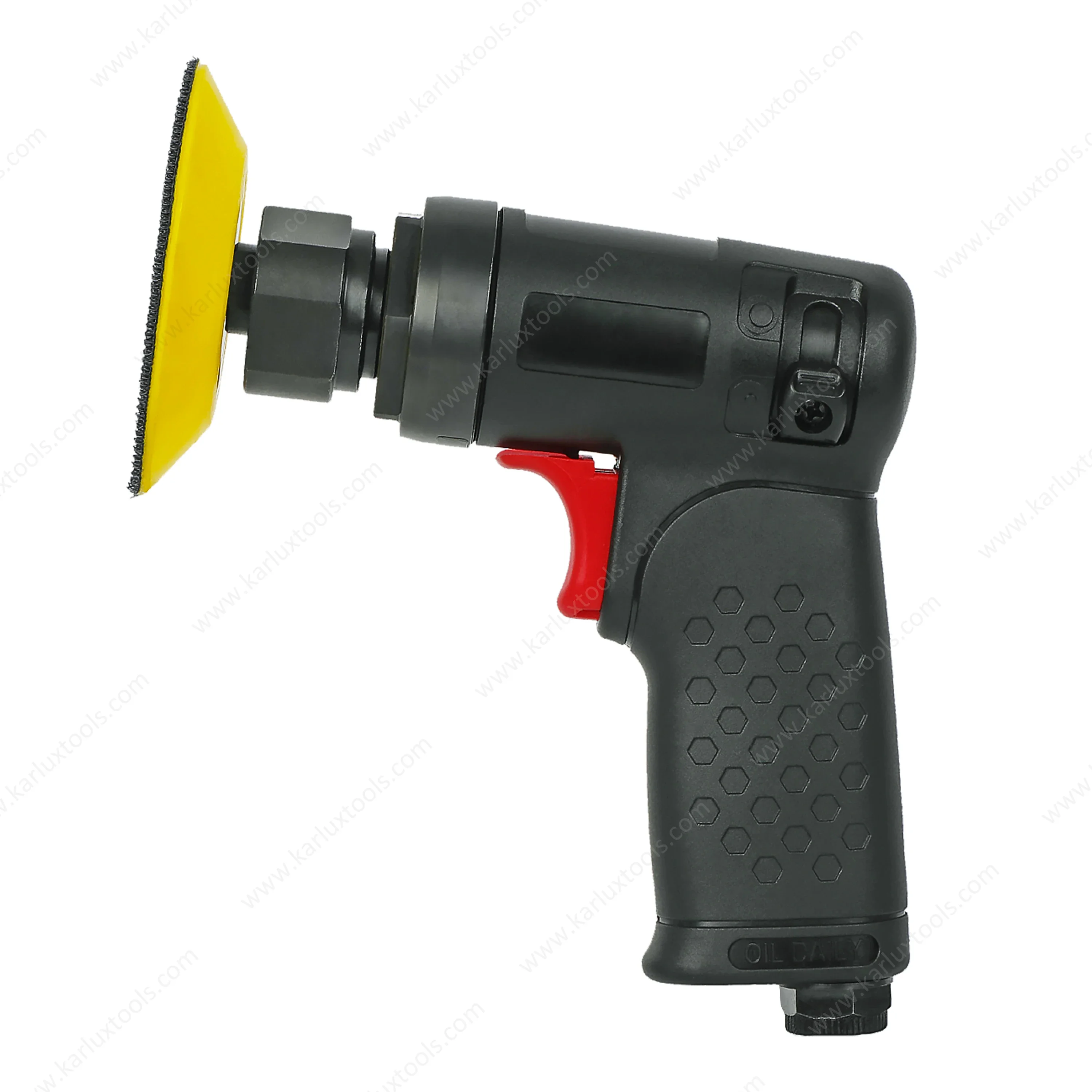 2026 17,000RPM Orbit 3Mm High Speed Compact Auto Body Sander Pneumatic Random Orbital Sander Pistol Grip Air Sander