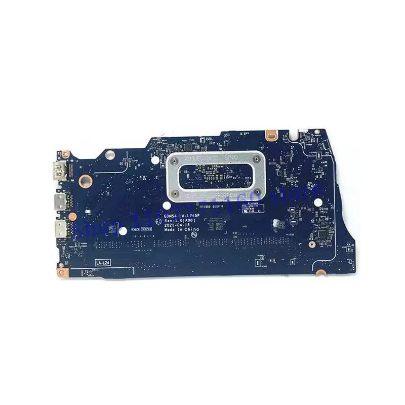 CN-04D48M 04D48M CN-0PY51M 0PY51M Para DELL 3515 Com R5 3450U/R5 3500U CPU Mainboard LA-L245P Laptop Placa-mãe 100% Testado Bom