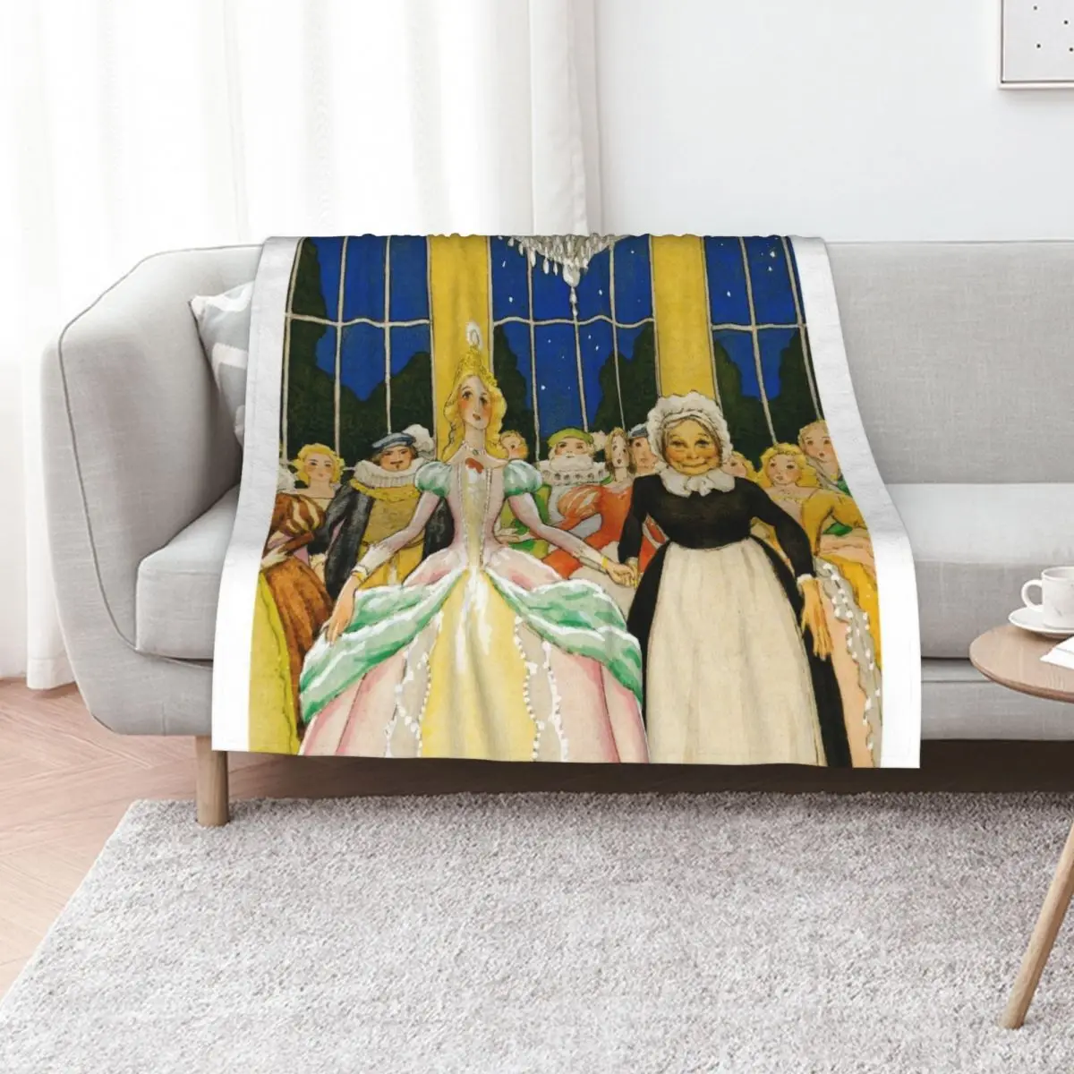 Real Princess By Rudolf Koivu Throw Blanket Furrys Designers Luxury Fashion Sofas Thins Thermal Blankets