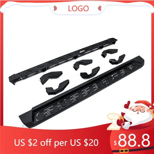 

STLF Hight Quality Carbon Steel Running Board Foot Bar Majestic Side Step Pedal for GWM Tank 300