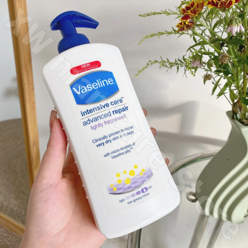 400ML Vaseline Body Lotion for Men and Women Moisturizing Body Moisturizing Fragrance Brightening Skin Exfoliating Body Lotion