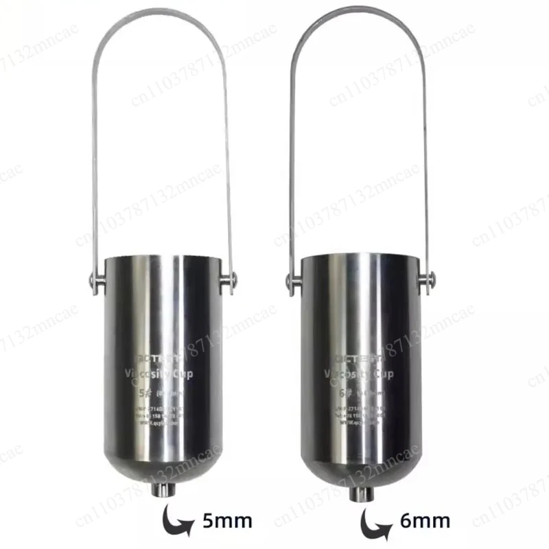 

For Liquid Coatings Pulp Glue Emulsion Flow Cup Stainless Steel Corrugated Board Starch Paste Viscosity Cup