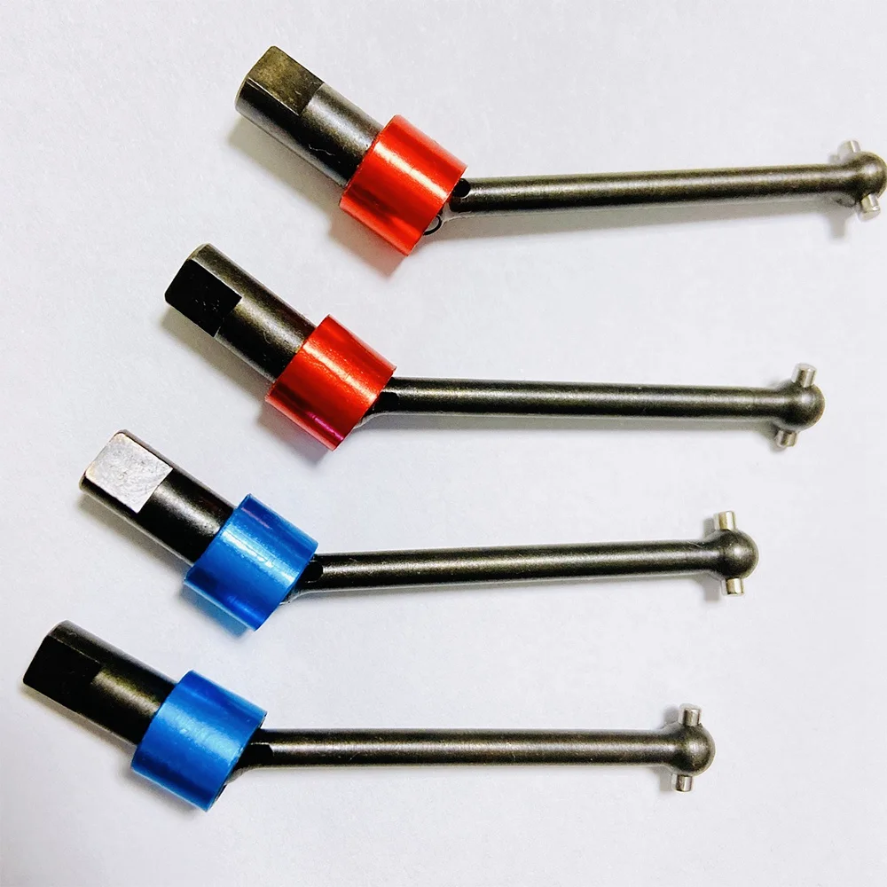 WOWFU-4Pcs Metall CVD Antriebswelle Antriebswelle Für Traxxas Latrax Teton 1/18 RC Auto Upgrade Teile Zubehör