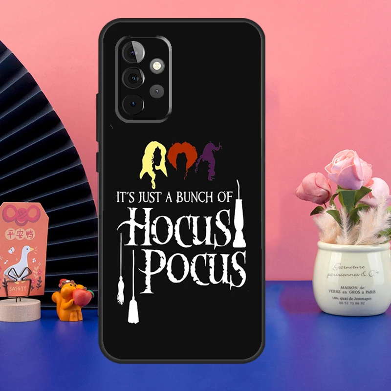 Hocus Pocus etui do Samsung Galaxy A52S A52 A12 A32 A42 A72 A50 A70 A10S A20S A21S A11 A51 A71 pokrywa