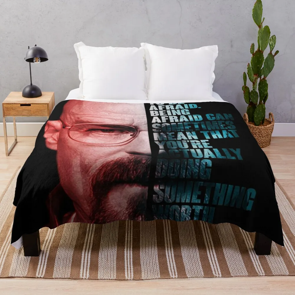 

breaking bad poster Throw Blanket valentine gift ideas Quilt Large Blankets