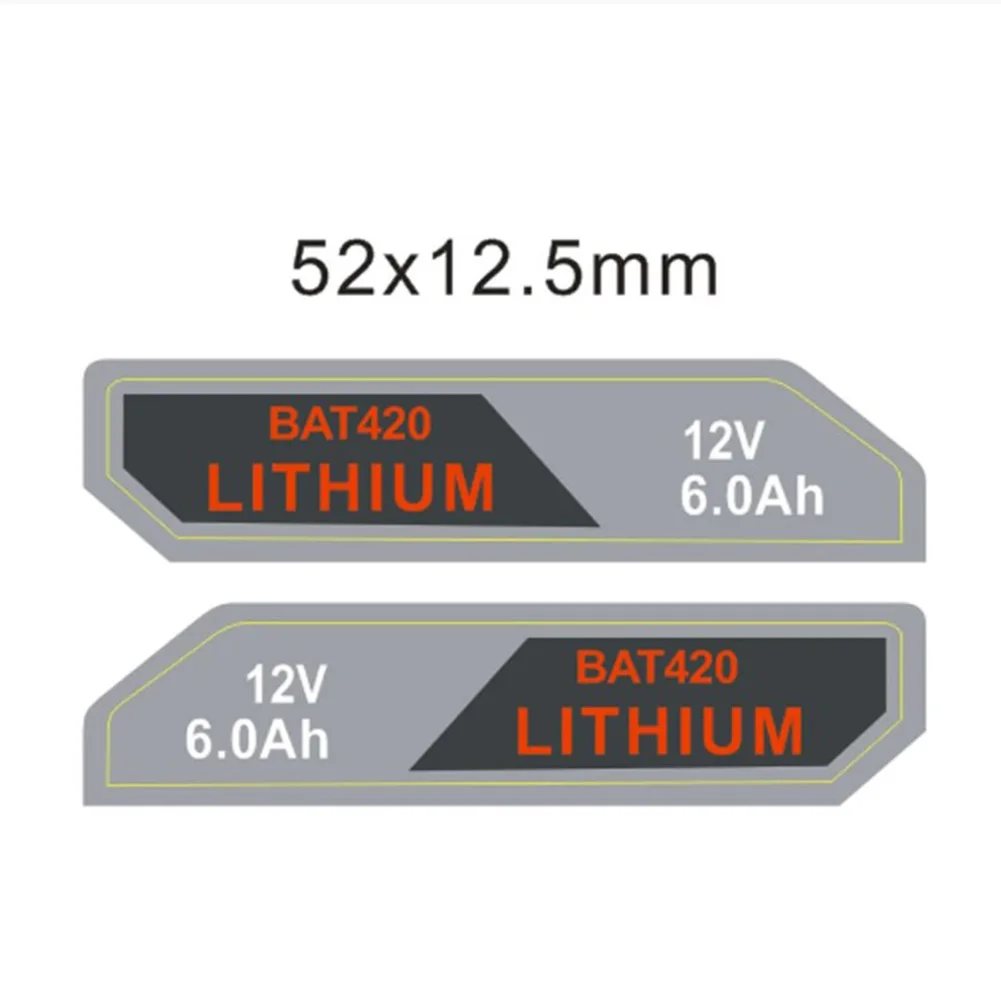 BAT411 BAT420 Li-ion Battery Plastic Case Shell Box PCB Charging Protection Board Label 6 Core For Bosch 10.8V 12V Battery Cover