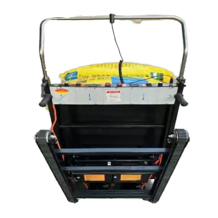 

TLF 600kg Load Capacity Electric Ladder Climber Steel Platform Shopping Trolley Multi-Wheeled Warehousing Tools OEM izatio