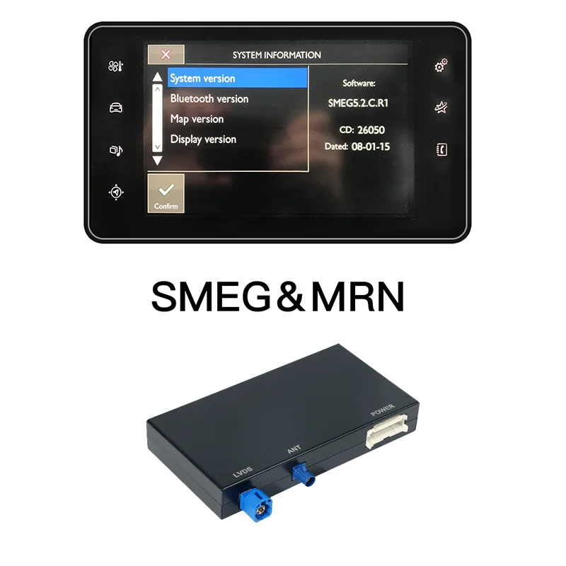 CARABC Wireless Carplay box For Peugeot Citroen SMEG SMEG+ Picasso C4 C5 DS4 DS3 308 508 208 3008 Android Auto AirPlay Module image 3