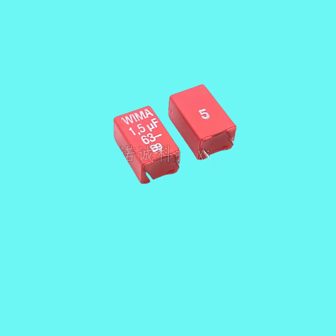

10PCS/ 63V 1.5UF 155 63V 1U5 MKS2 Pitch 5mm Film Capacitor
