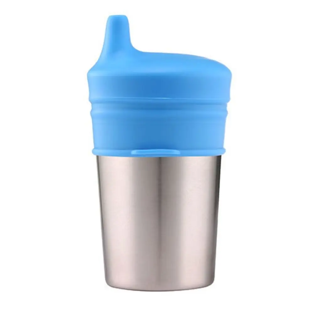 With Protruding Straw Hole Silicone Sippy Cup Lids Stretchable Leak Proof Straw Cup Covers Splash Proof BPA-free Kids