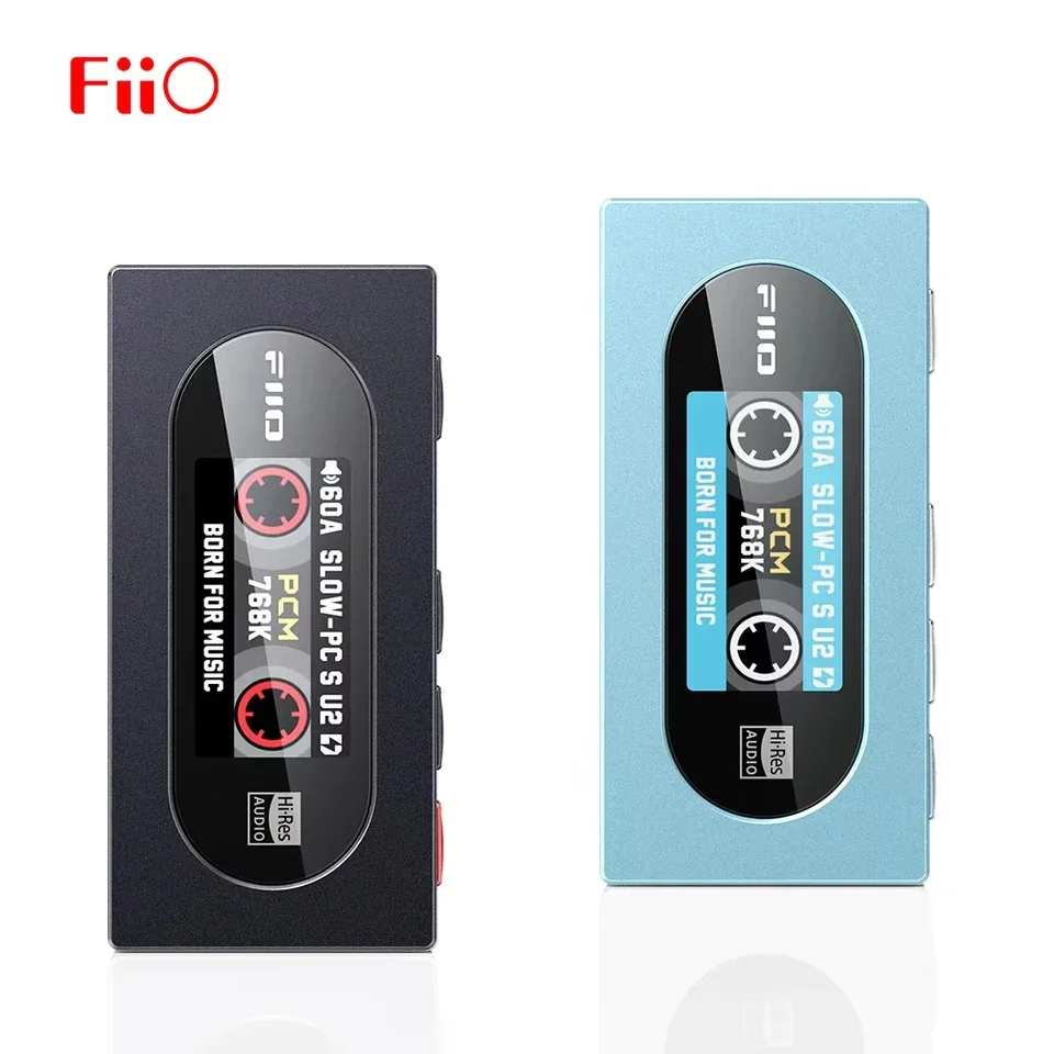 New FiiO KA15 Small Tail HIFI Lossless Balanced DSD Decoding Headphone Amplifier Metal Mobile Phone Power Amplifier