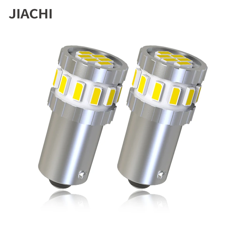 Jiachi 2PCS BA9S H6W Led Bulb Auto Parking Light T11 W6W License Plate Burners T4W BAX9S For Interior Reading Lamp 12V 3014SMD