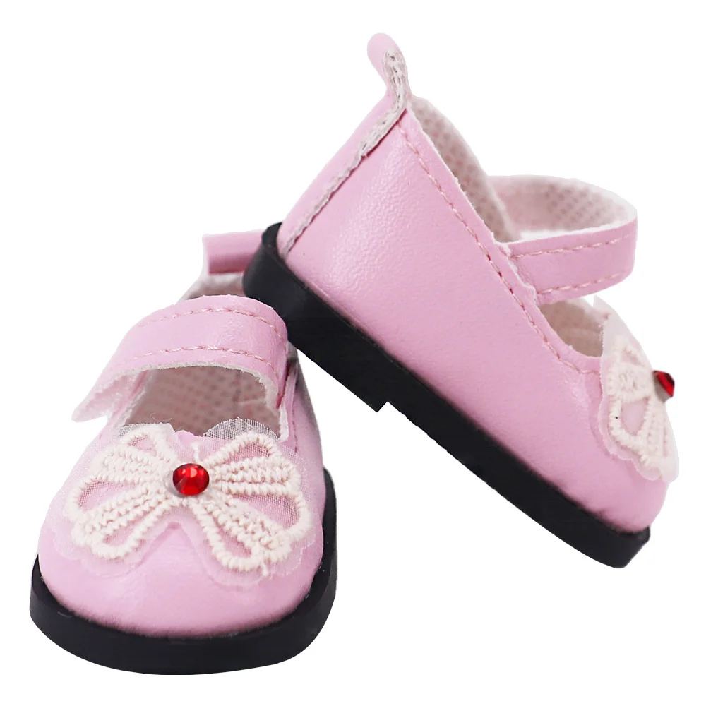 Scarpe da 5 cm per Paola Reina 14.5 pollici Wellie Wishers accessori per vestiti per bambole 34-36cm Nancy 1/6 BJD, giocattolo per ragazze, regalo