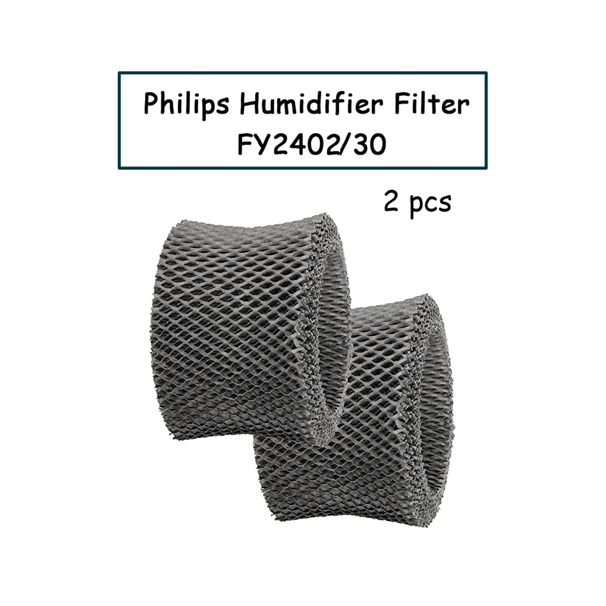 2 uds filtro humidificador FY2402/30 para NanoCloud HU4816/10 accesorios de repuesto electrodoméstico