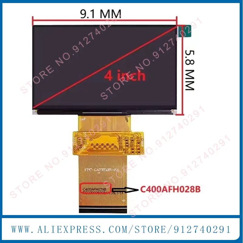

Панель ЖК-дисплея для FPC-CAFH028-V2 FPC-C400AFH028B-V2 C0500AFH002D для экрана проектора, замена проектора своими руками