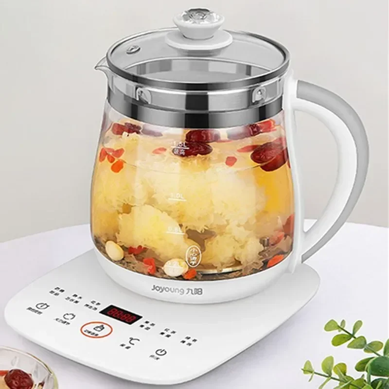 Health Pot Medicine Pot Mini Glass Flower Teapot Tea Maker Electric Kettle Hot Kettle Kettle Electric KettleElectric 220V