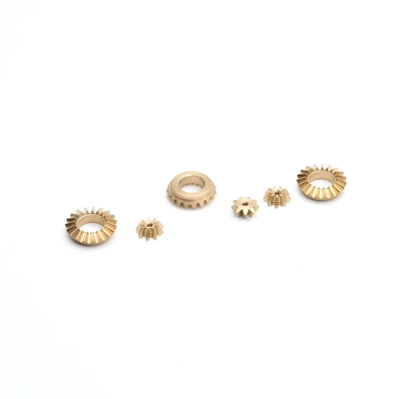 Precision Brass Bevel Gear 0.5M 9/19 Teeth 90-Degree Reduction Drive DIY Micro Model Car