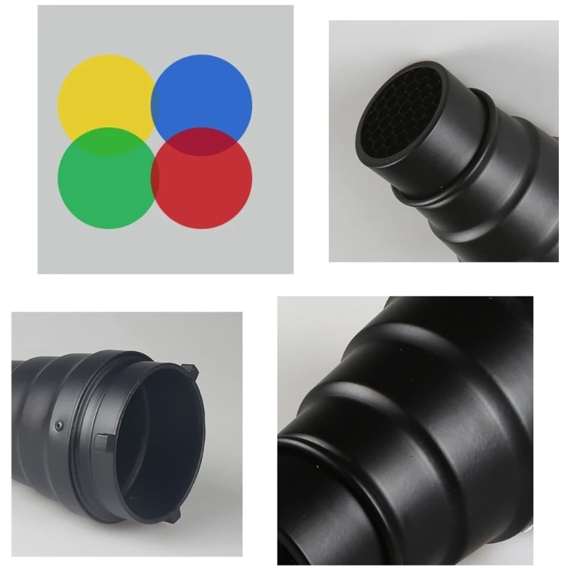 Y2GD Light Shaping Panel For Mounted Lighting Equipment Comes With Color Filters And Ensures Balanced Light Distribution