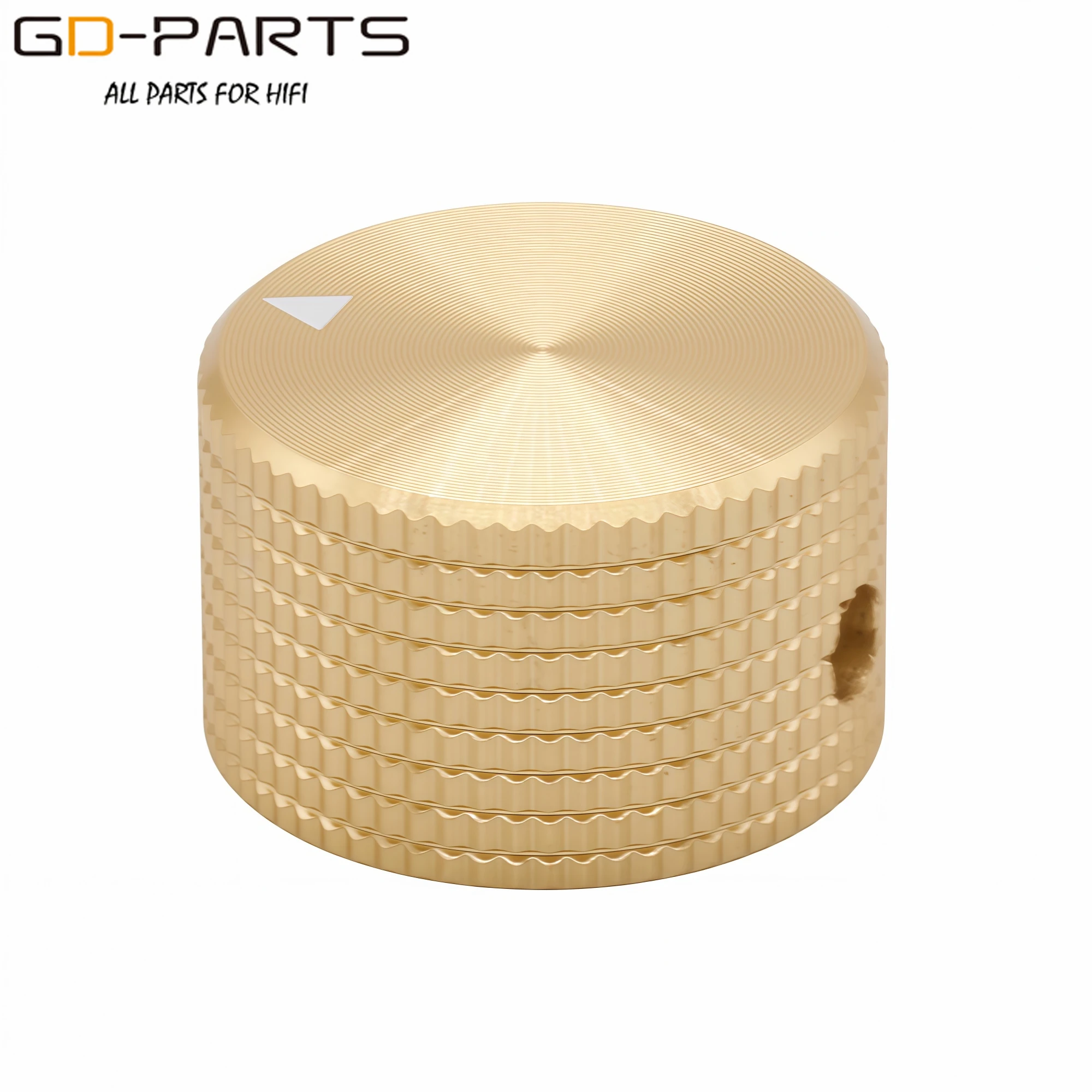 25*15,5mm Solide Voll Aluminium Volumen Potentiometer Knob Knopf Für HIFI Audio Gitarre AMP Wirkung Pedal Schrank 6mm Welle 1 PC