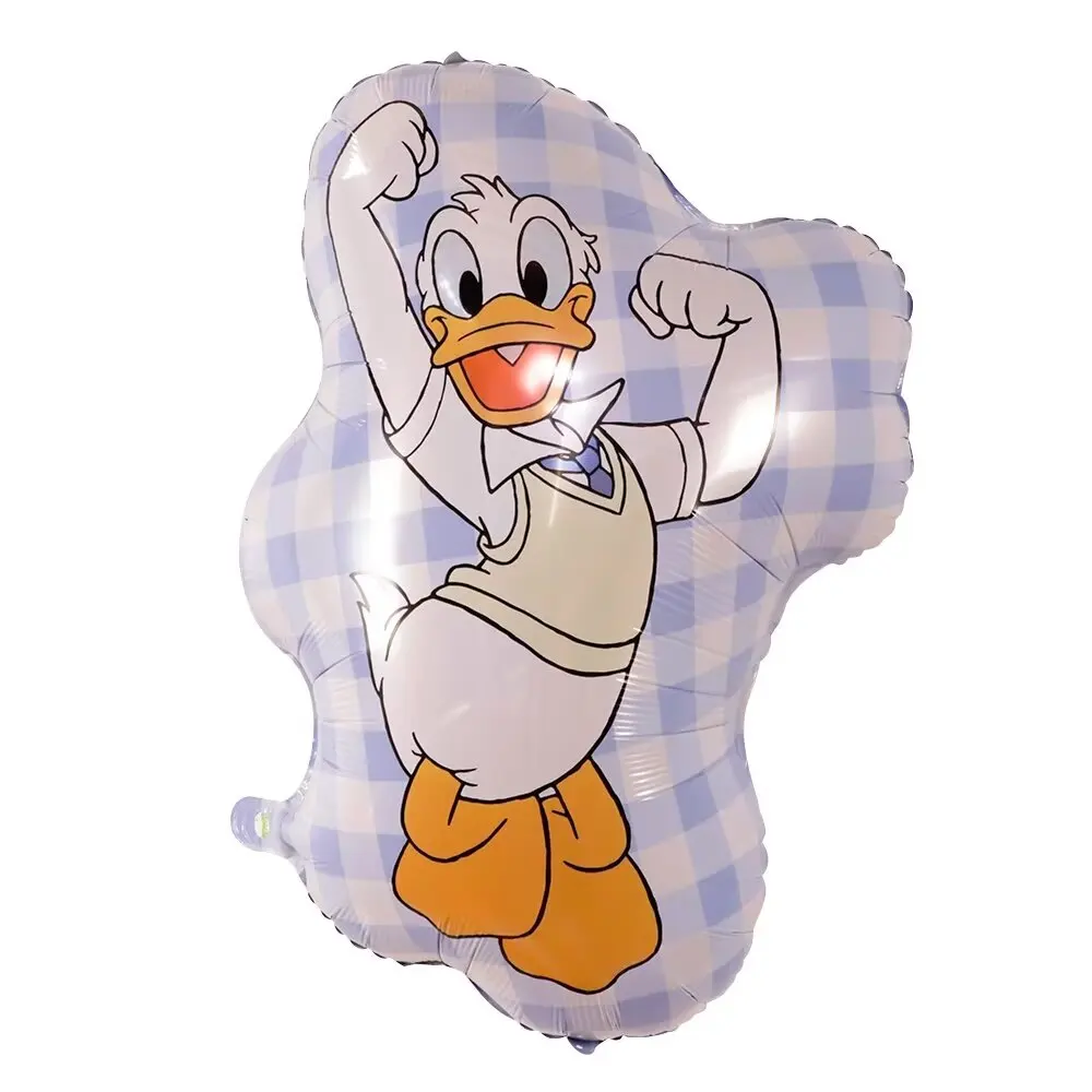 بالونات ديزني دونالد داك فويل، مستلزمات حفلات ميكي للأطفال، بالونات تزيين لحفلات أعياد الميلاد السعيدة، هدايا للأطفال #2