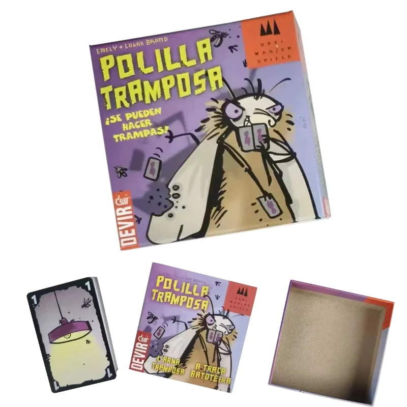 لعبة بطاقات بوليلا ترامبوسا، لعبة لوحية عائلية، لعبة البطاقات، لعبة العثة الخادعة، لعبة إسبانية